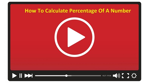Calculate Percentage Of A Number