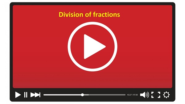 Division of fractions