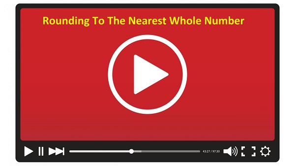 Rounding to the nearest integer