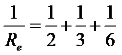Substitution of electrical resistance values