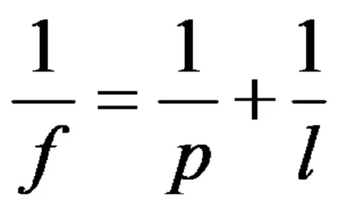 Формула за сферично огледало