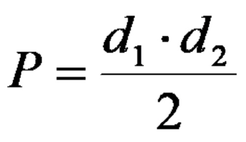 Формула за делтоидната площ