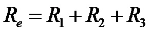 Формула за общо съпротивление в последователна верига